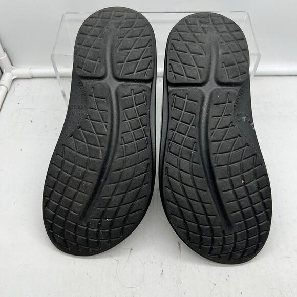 Oofos Sandals Womens 8 Ooahh Luxe Slide Recovery Black Shoe - Picture 6 of 7